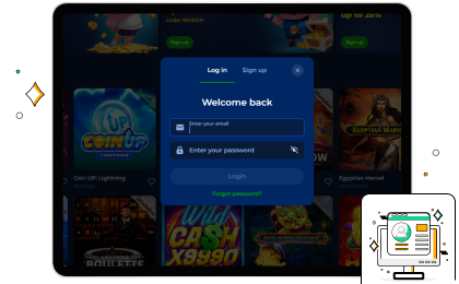 GodofCoins Síndesi sto Kazíno